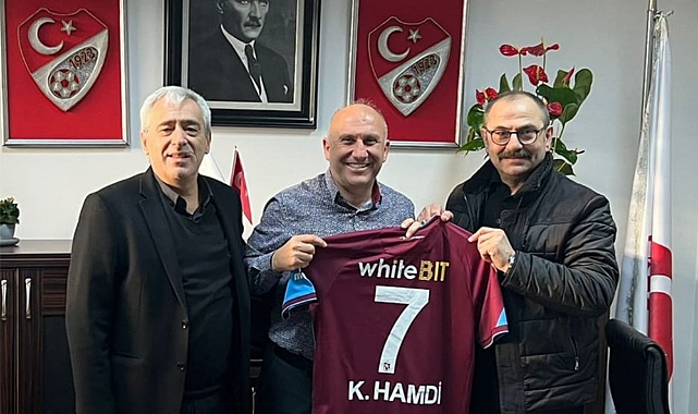 TRABZONSPOR'DAN HAMDİ ASLAN'A ZİYARET