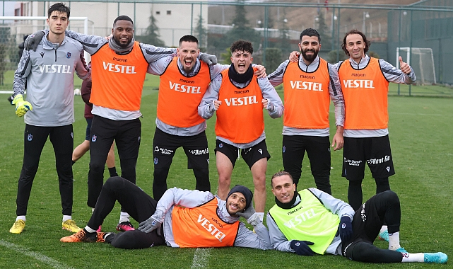 TRABZONSPOR KAYSERİSPOR MAÇI HAZIRLIKLARINI SÜRDÜRÜYOR