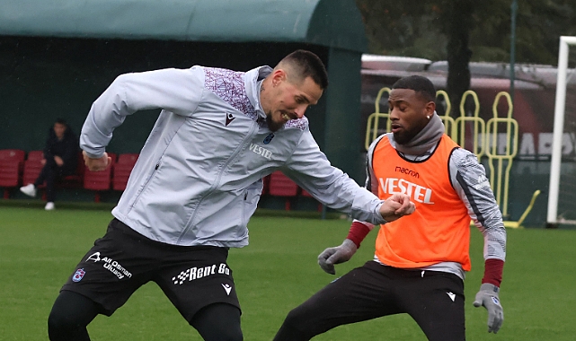 TRABZONSPOR, KAYSERİSPOR MAÇI HAZIRLIKLARINI SÜRDÜRÜYOR