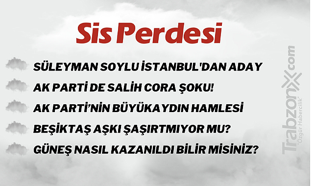 09.04.2023 SİS PERDESİ
