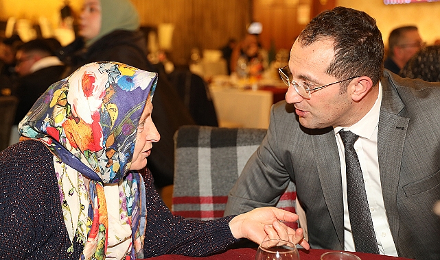 BAŞKAN EKİM ŞEHİT AİLELERİYLE BİRLİKTE ORUÇ AÇTI