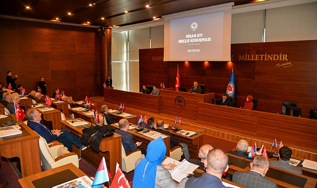 BÜYÜKŞEHİR BELEDİYESİ NİSAN AYI TOPLANTILARI BAŞLADI