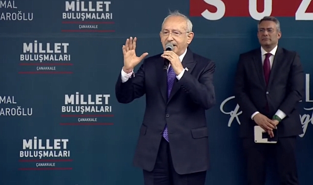 KILIÇDAROĞLU ÇANAKKALE'DE: TÜRKİYE'NİN KADERİNİ DEĞİŞTİRECEĞİZ