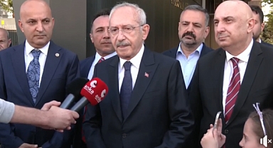 KILIÇDAROĞLU, 'MEMUR TEOMAN'I ZİYARET ETTİ