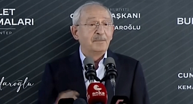 KILIÇDAROĞLU: SECCADEYİ GÖREMEDİĞİM İÇİN ÇOK ÜZGÜNÜM