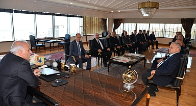 MUHTARLARDAN TAZİYE ZİYARETİ