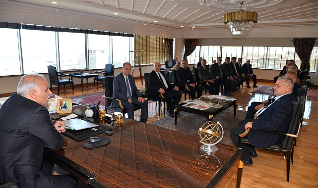 MUHTARLARDAN TAZİYE ZİYARETİ