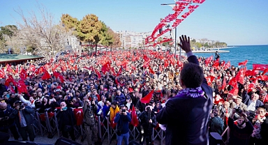 SİNOP'TA 'İMAMOĞLU' İZDİHAMI