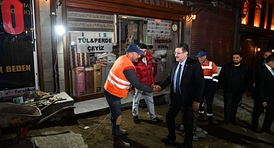 TARİHİ KEMERALTI SOKAK YENİLENİYOR