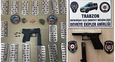 TRABZON'DA UYUŞTURUCU OPERASYONU! 14 KİŞİ YAKALANDI