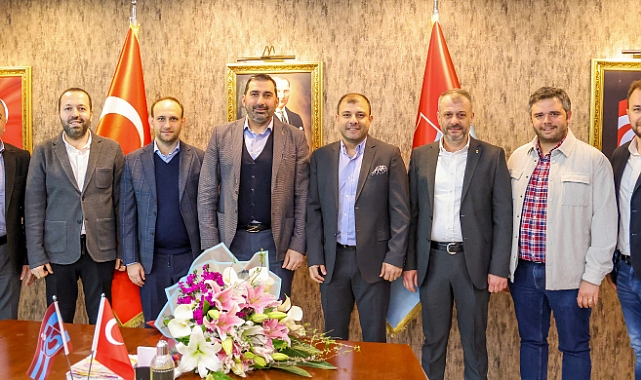 TSİAD YÖNETİMİ TRABZONSPOR'U ZİYARET ETTİ...