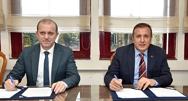 TTSO İLE KTÜ ARASINDA İŞ BİRLİĞİ PROTOKOLÜ İMZALANDI