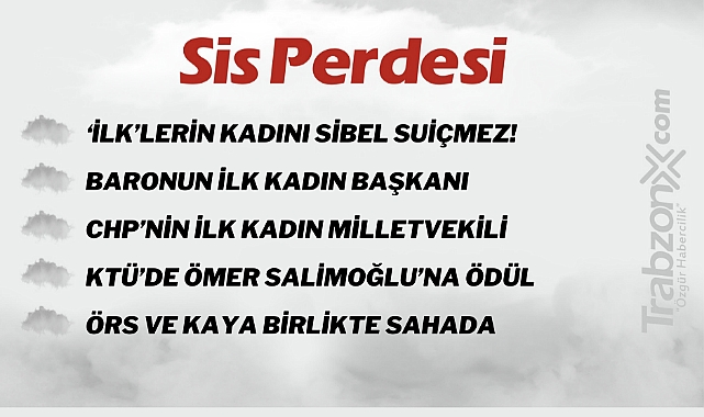 25.05.2023 SİS PERDESİ