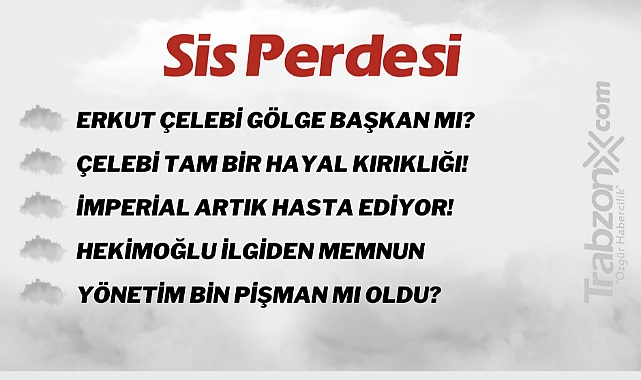 27.05.2023 SİS PERDESİ