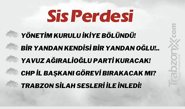 29.05.2023 SİS PERDESİ