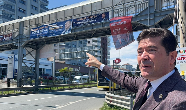 AHMET KAYA: AFİŞLERİMİZİ YERİNE ASTIRIN!