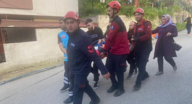 AKÇAABAT'TA ACILARI UNUTUP PROVOKATÖRLÜK YAPANLARI DEŞİFRE ETTİLER