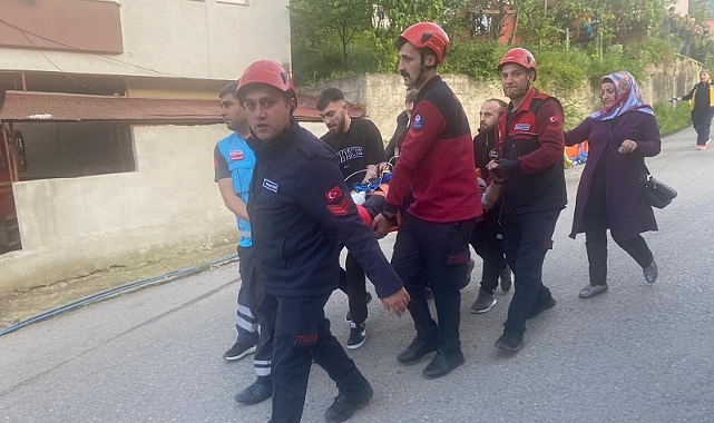 AKÇAABAT'TA ACILARI UNUTUP PROVOKATÖRLÜK YAPANLARI DEŞİFRE ETTİLER