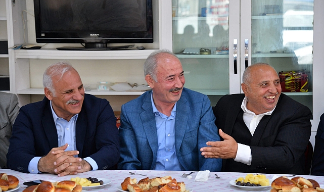 BAŞKAN ZORLUOĞLU GALERİCİLER SİTESİ’Nİ ZİYARET ETTİ