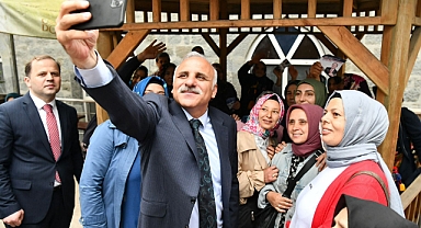 BAŞKAN ZORLUOĞLU ŞALPAZARI’NA ÇIKARMA YAPTI