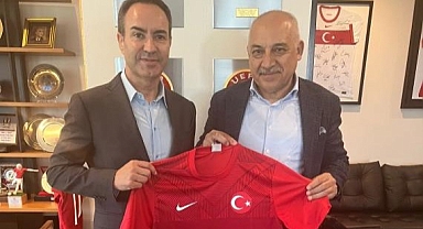 BRAGA BAŞKANI ANTONİO SALVADOR, TFF'Yİ ZİYARET ETTİ