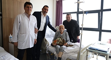 DOĞAN'DAN  NİZAMETTİN ALGAN'A ZİYARET