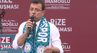 EKREM İMAMOĞLU RİZE'DE VATANDAŞLARA SESLENDİ