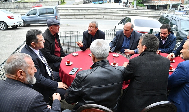 GENÇ, KIRSAL MAHALLELERDE VATANDAŞLARLA BULUŞTU