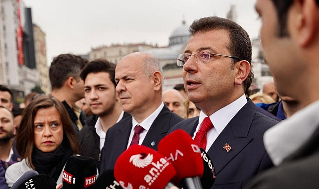 İMAMOĞLU: BİZİM KOYDUĞUMUZ ÇELENKLERİN KORSAN OLDUĞUNU BİLİYOR MUSUNUZ?