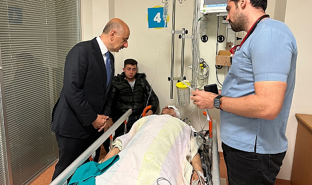 KARAİSMAİLOĞLU’NDAN GEÇMİŞ OLSUN ZİYARETİ