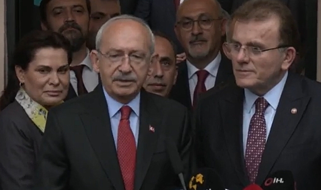 KILIÇDAROĞLU VE VECDET ÖZ GÖRÜŞMESİ SONA ERDİ