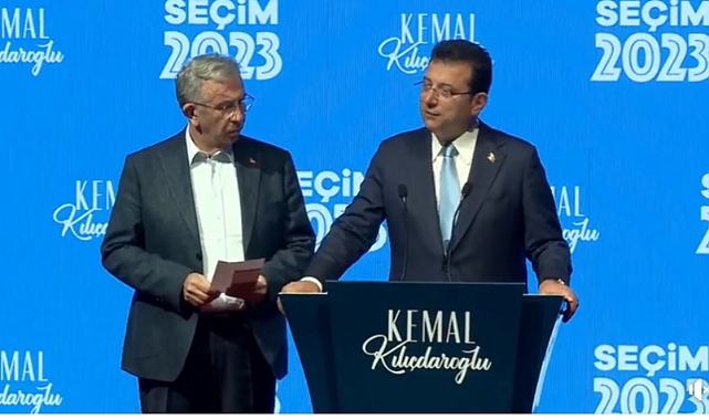 MANSUR YAVAŞ ELLERİNDEKİ SONUÇLARI AÇIKLADI: BİRİNCİ TURDA BİTER