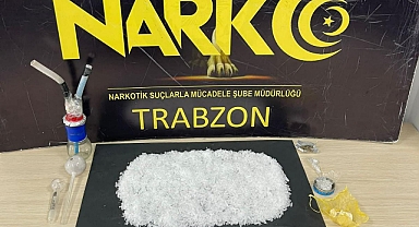 TRABZON'DA UYUŞTURUCU MADDE ELE GEÇİRLDİ