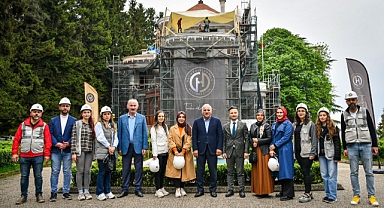  ZORLUOĞLU ATATÜRK KÖŞKÜ’NÜ İNCELEDİ