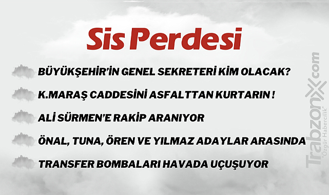 19.06.2023 SİS PERDESİ