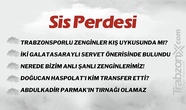 25.06.2023 SİS PERDESİ