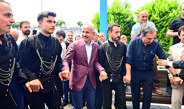 BAKAN URALOĞLU MEMLEKETİ TRABZON'DA