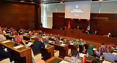BÜYÜKŞEHİR BELEDİYE MECLİSİ HAZİRAN AYI İLK TOPLANTISI YAPILDI
