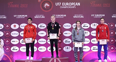 BÜYÜKŞEHİR SPORCUSU KURT AVRUPA 2.'Sİ OLDU