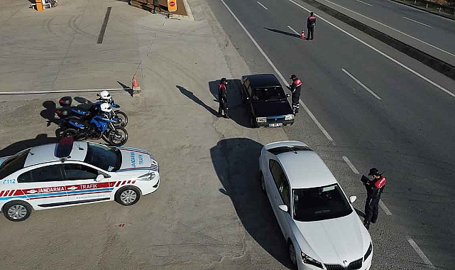 JANDARMADAN TRABZON'DA BAYRAM DENETİMİ