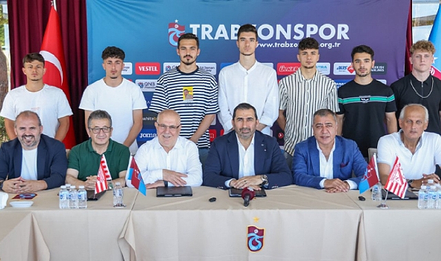 SEBAT GENÇLİKSPOR TRABZONSPOR'DAN 7 OYUNCU İLE SÖZLEŞME İMZALADI