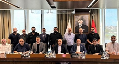 TFF 2. VE 3. LİG KULÜP BAŞKANLARI, BÜYÜKEKŞİ'Yİ ZİYARET ETTİ