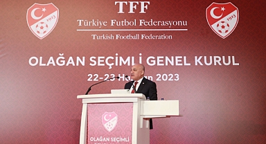 TFF'DE BAŞKAN YENİDEN BÜYÜKEKŞİ