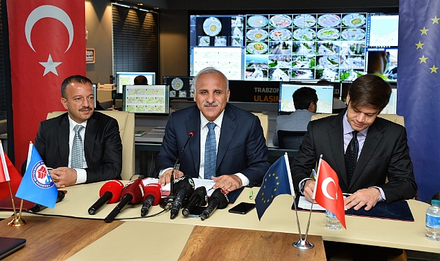 SÜRDÜRÜLEBİLİR KENTSEL ULAŞIM PLANI İÇİN İMZALAR ATILDI