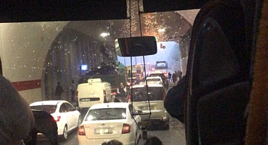 YOĞUN YAĞIŞ SONRASI MAÇKA'DA HEYELAN MEYDANA GELDİ