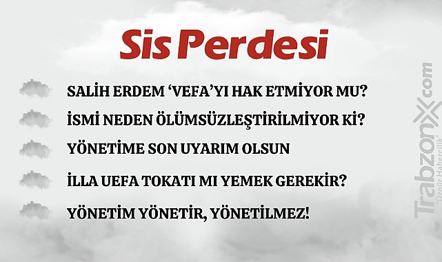 15.07.2023 SİS PERDESİ