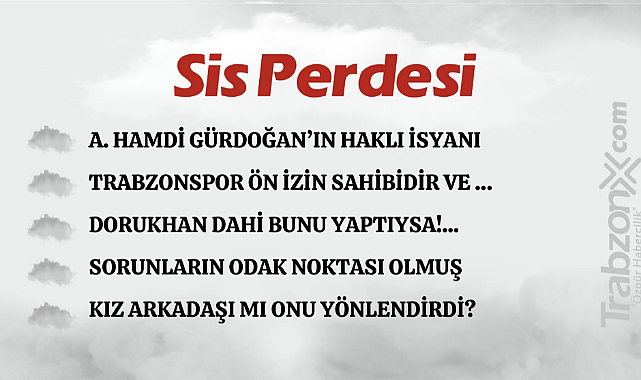 19.07.2023 SİS PERDESİ