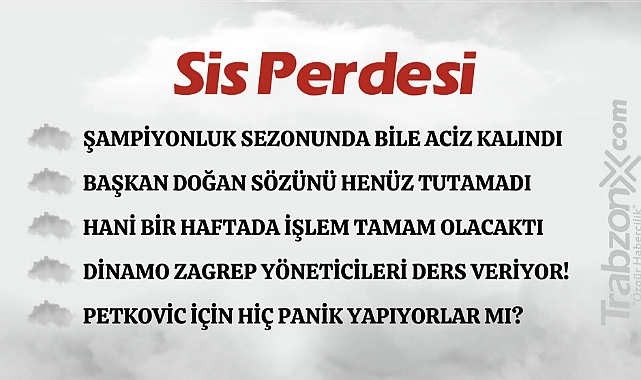 20.07.2023 SİS PERDESİ