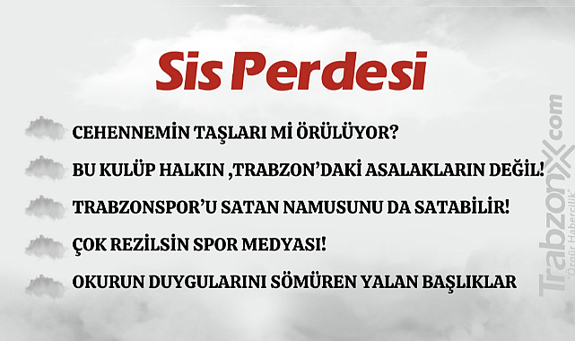 22.07.2023 SİS PERDESİ