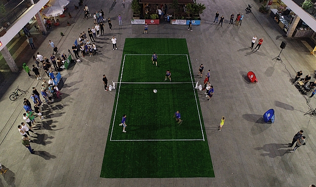 AKÇAABAT'TA AYAK TENİSİ HEYECANI